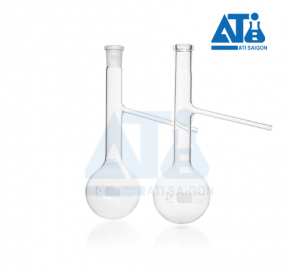 Distillation Flask with Ground Joint 19/26, Side Arm – DURAN® Engler