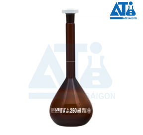 Amber Volumetric Flask - ISOLAB