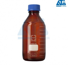 Amber Neutral Glass Bottle with Cap – DURAN®