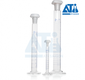 Glass Graduated Cylinder with Plastic Stopper, Class A – DURAN®