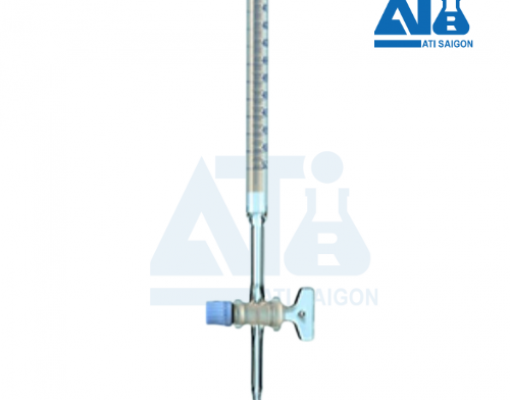 Straight Burette with Glass Stopcock, Ground Tip, Class AS – DURAN®