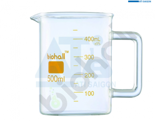 Heat-Resistant Glass Beaker with Handle - Biohall